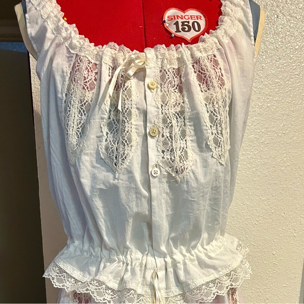 Late victorian Early Edwardian Camisole
